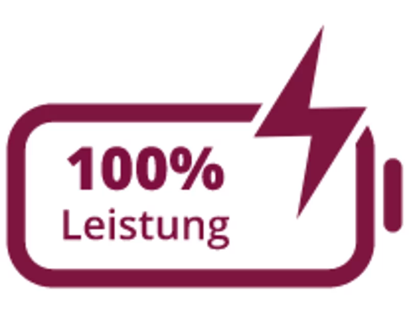 100 % Leistung